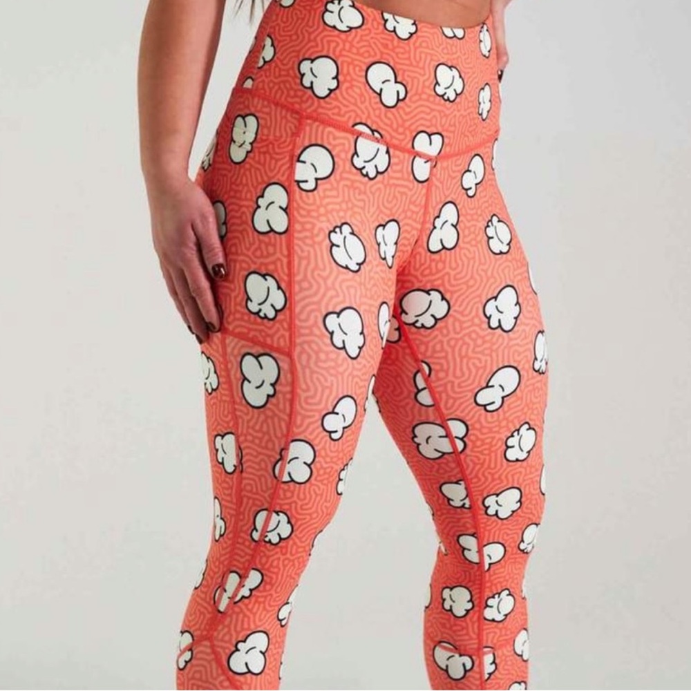 Nwt Feed Me Fight Me PopCorn Leggings